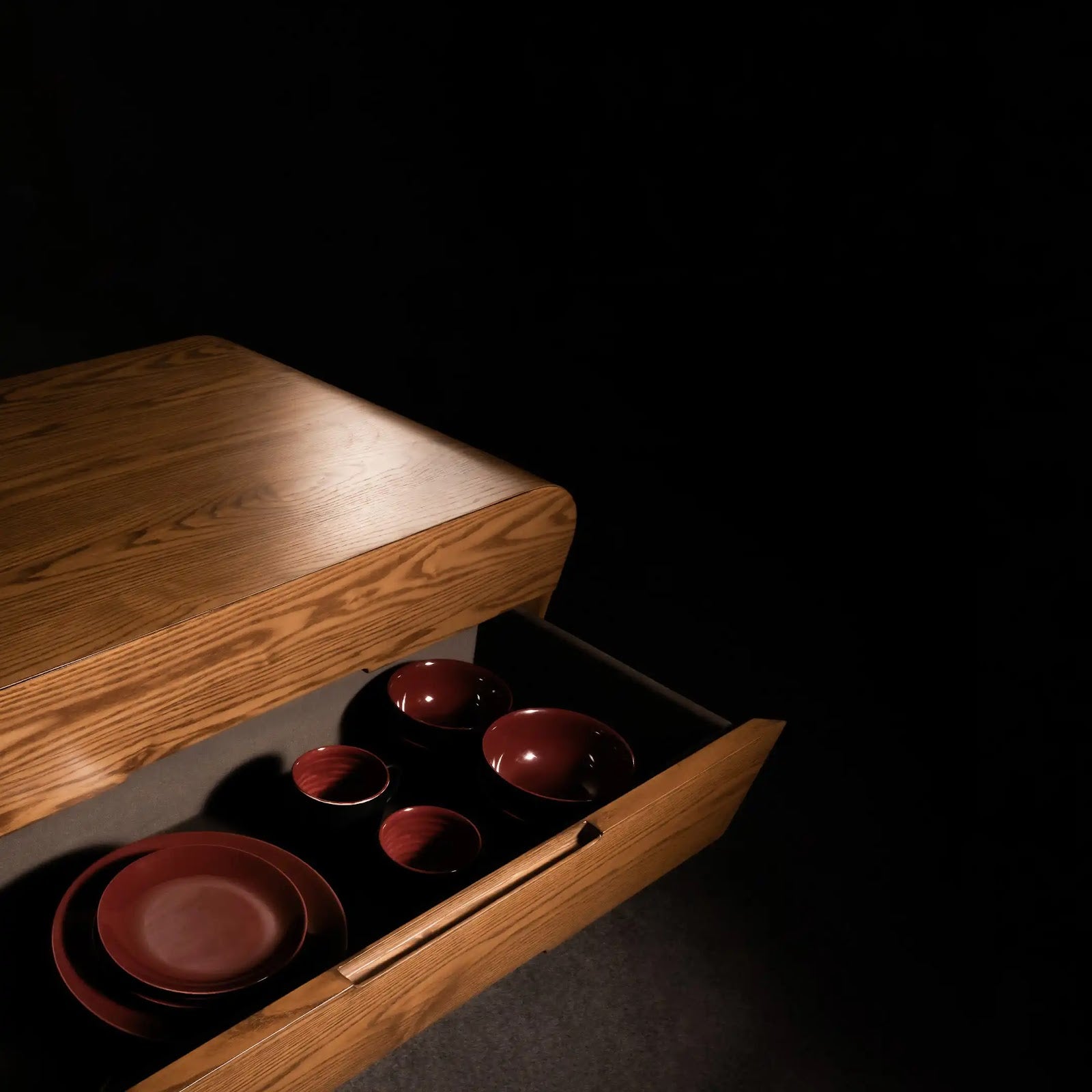 Clutch Storage by BEC Furniture — solid ash, view 5