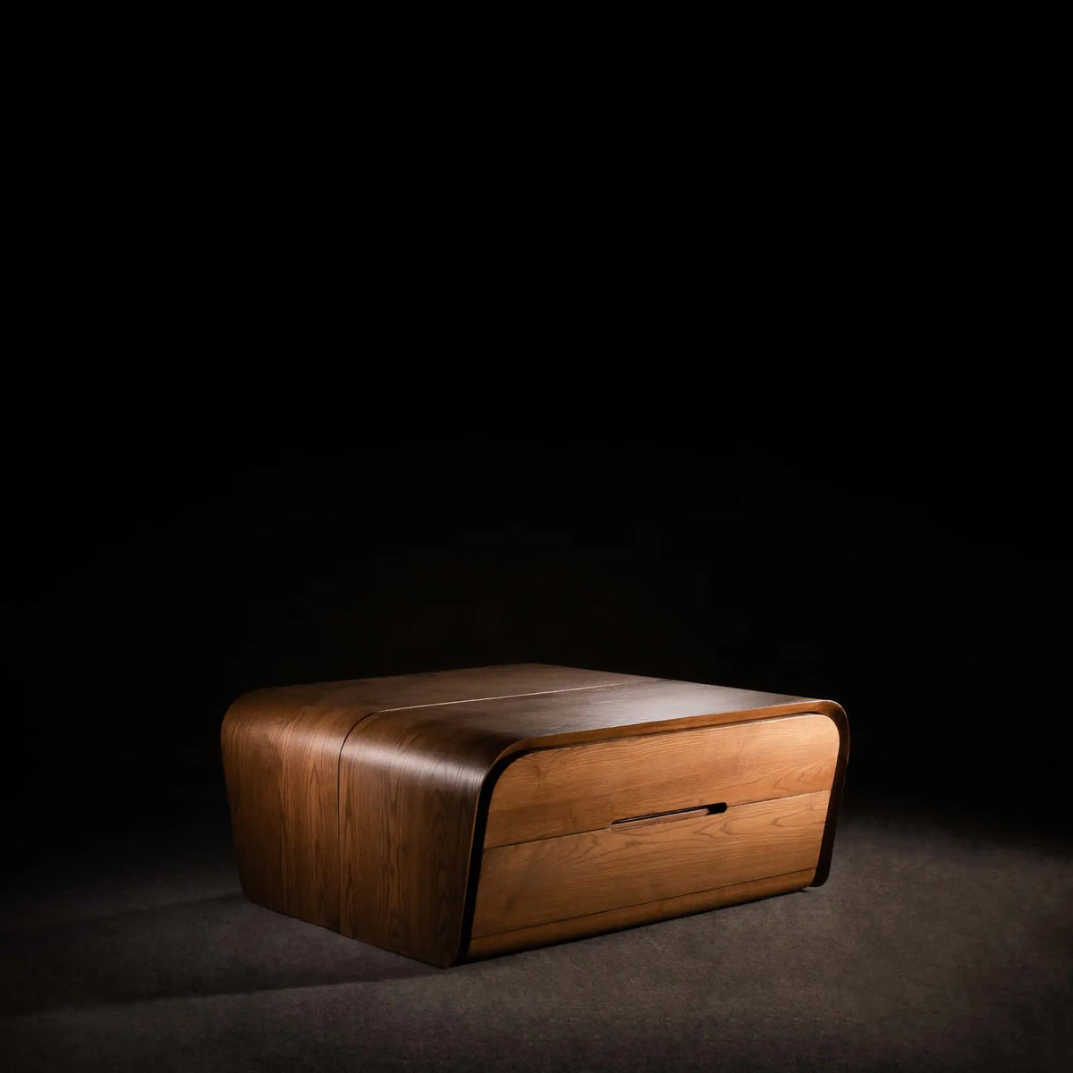Clutch Coffee Table by BEC Furniture — solid ash, view 1