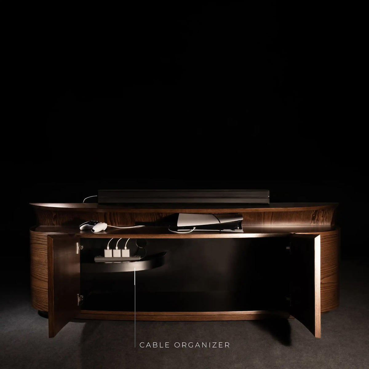 Nest Media Console by BEC Furniture — solid ash, view 6