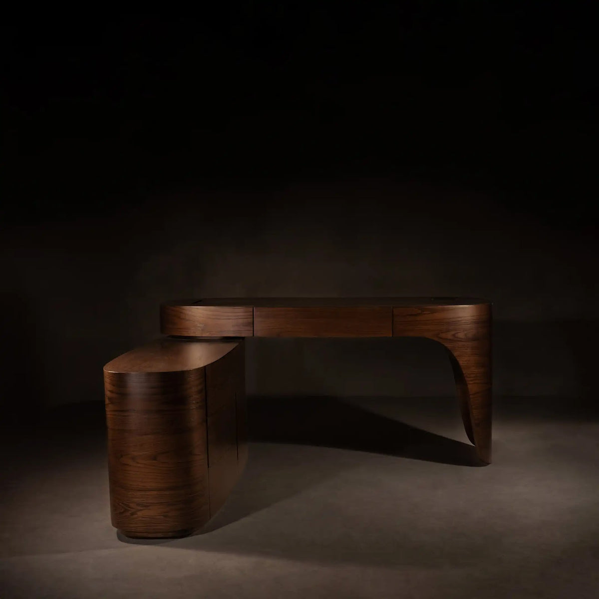 Nest-L Work Table by BEC Furniture — solid ash, view 2