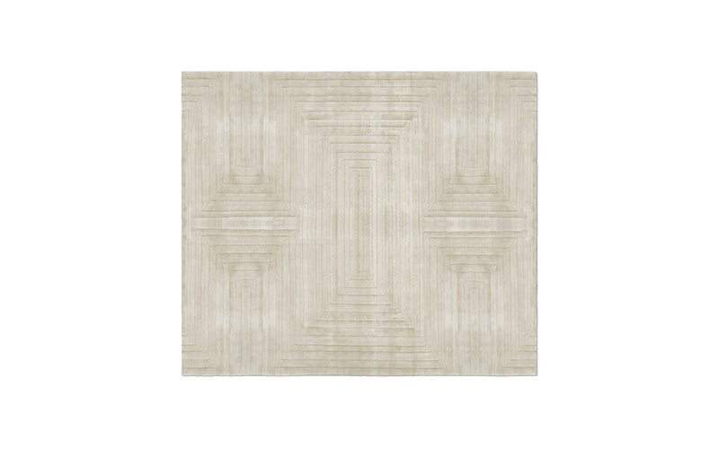 White Garden Area Rug image