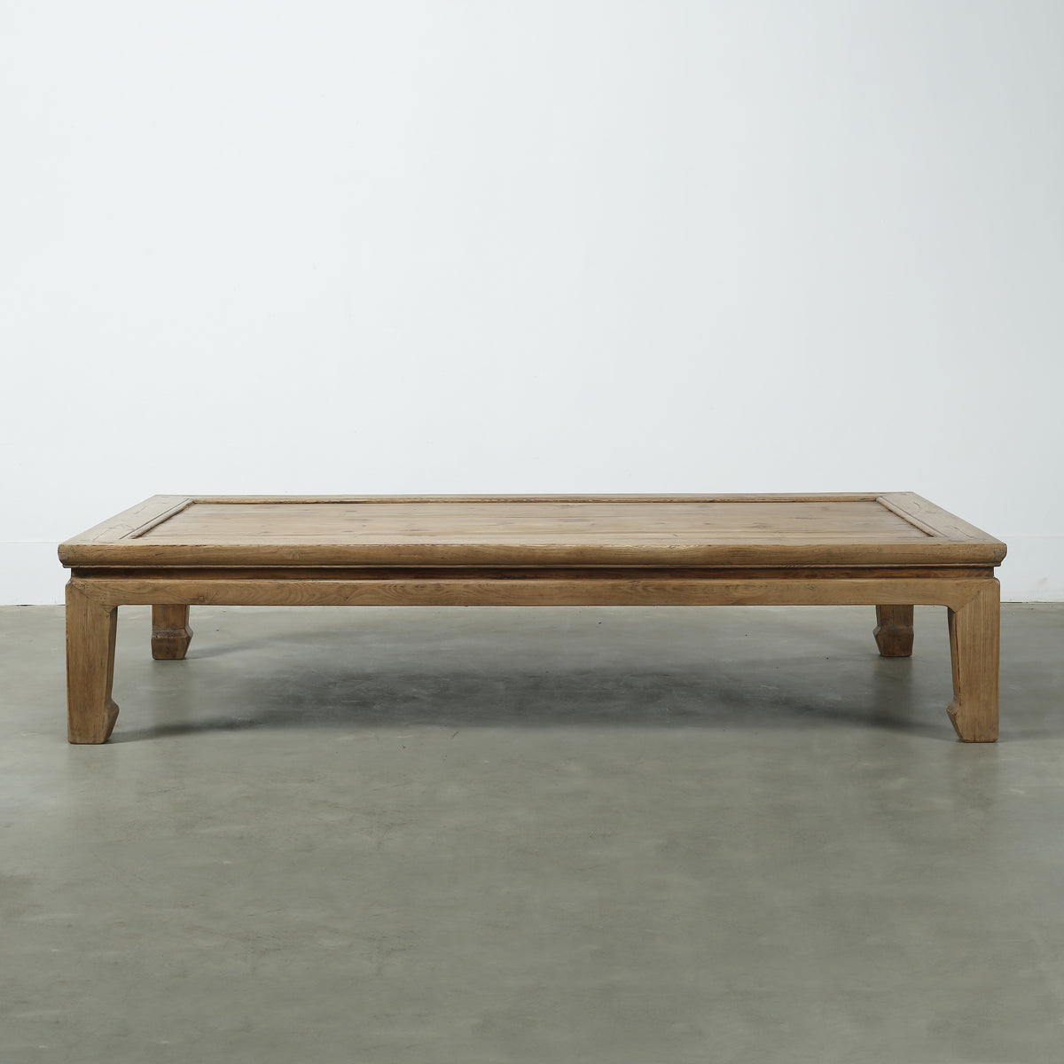 Approx. 92 Inches Wide 47 Inches Deep Vintage Extra Large Coffee Table Weathered Natural