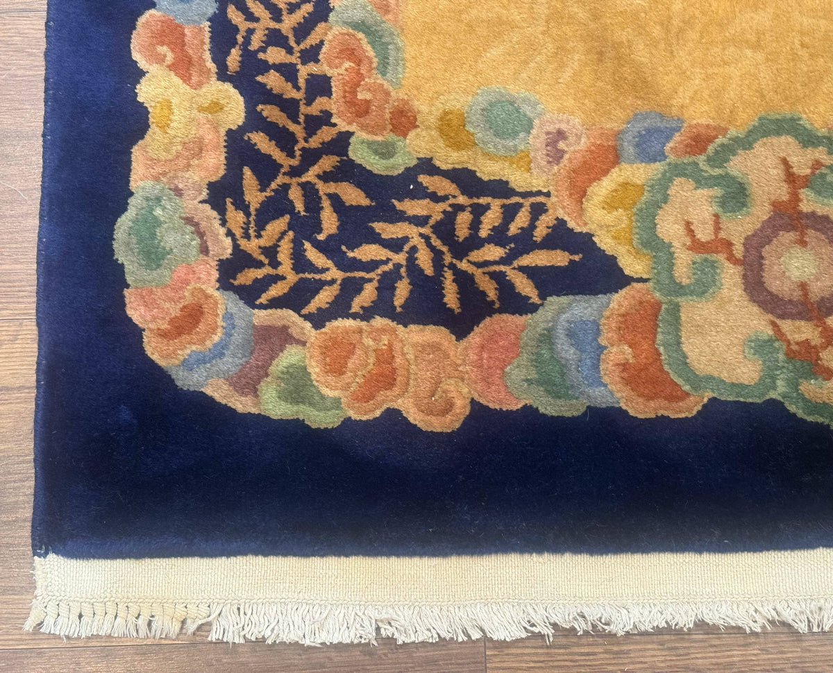 Chinese Wool Rug 3x5, Vintage Carpet, Handmade - Jewel Rugs, view 8