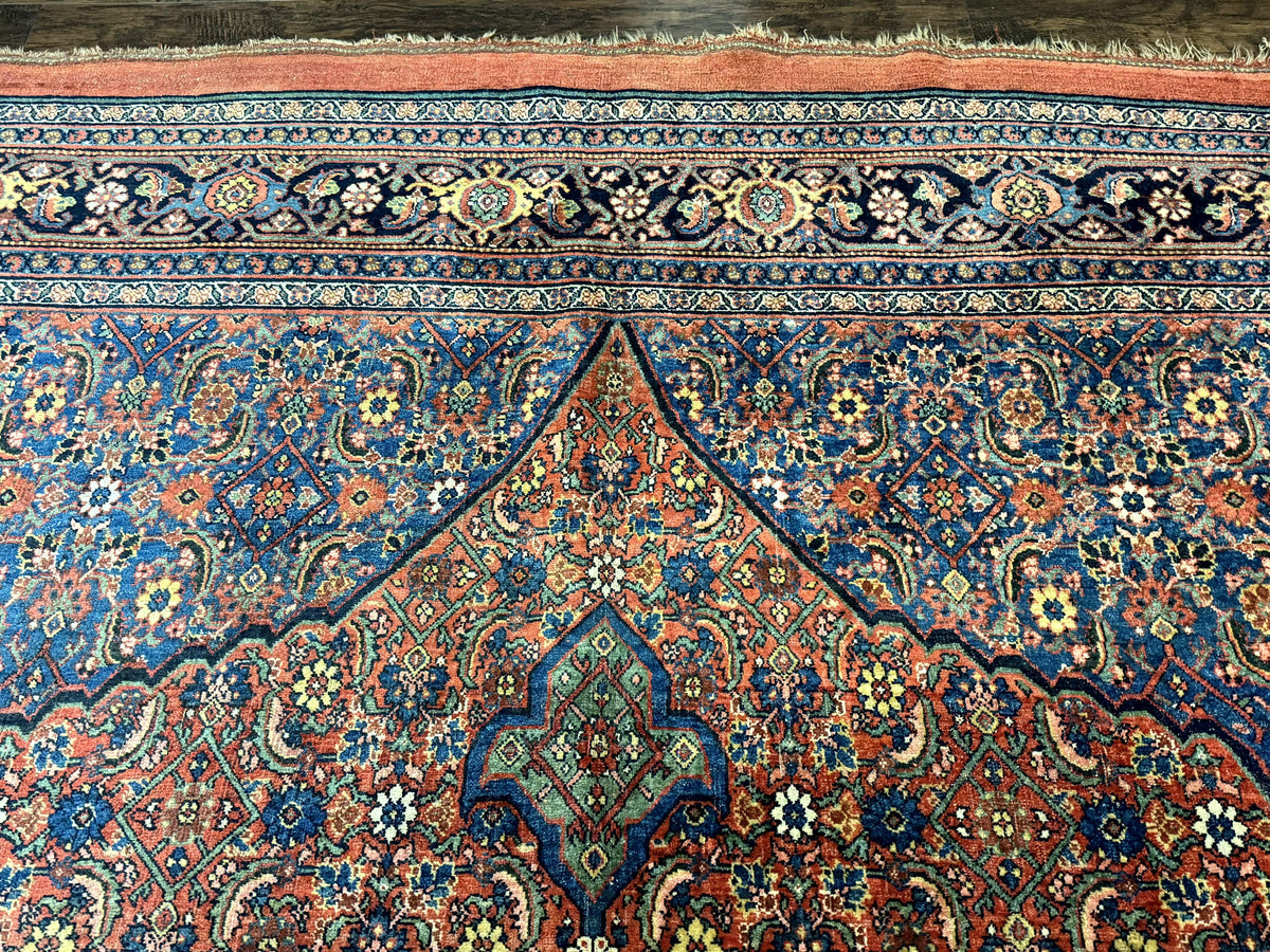 Antique Persian Bijar Rug 7x15 - Jewel Rugs, view 3