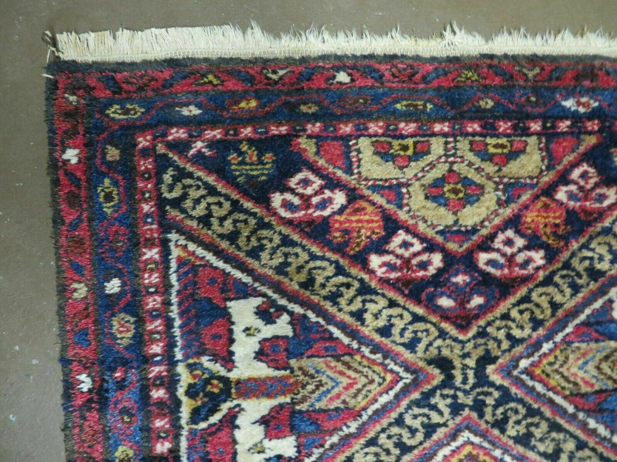 2' 6" X 9' Antique Handmade Turkish Anatolian Wool Runner Rug Nice - Jewel Rugs, view 6
