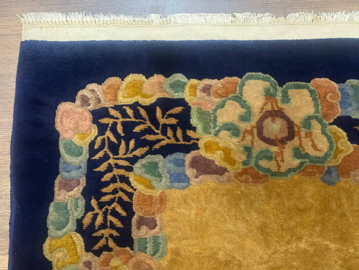Chinese Wool Rug 3x5, Vintage Carpet, Handmade - Jewel Rugs, view 6