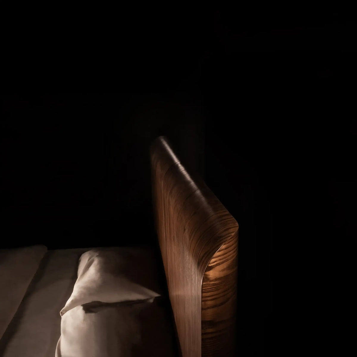 Wave Bed by BEC Furniture — solid ash, view 6
