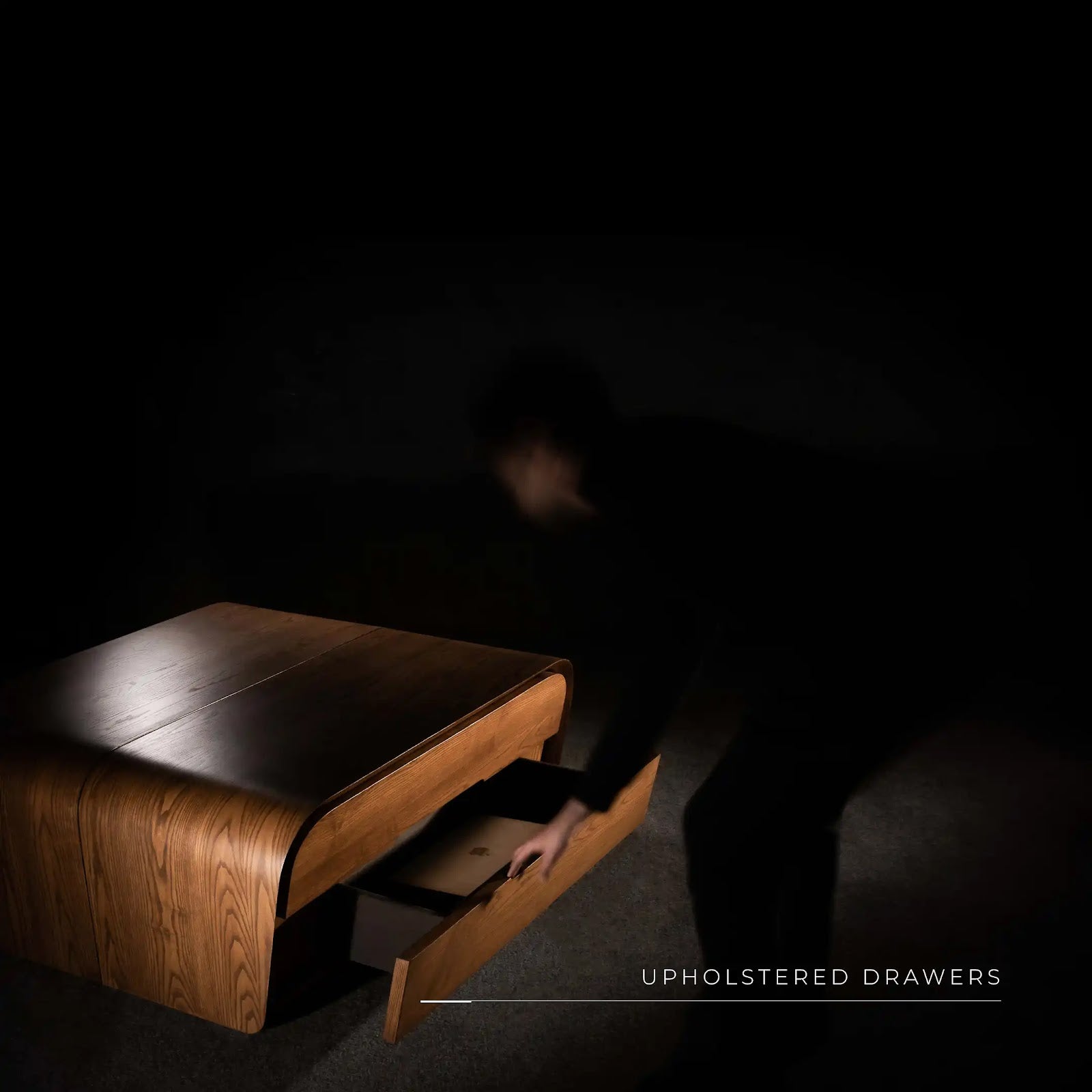 Clutch Coffee Table by BEC Furniture — solid ash, view 7
