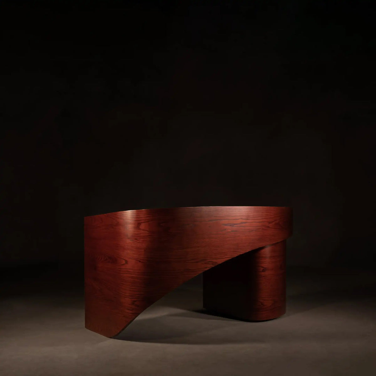 Wind Work Table by BEC Furniture — solid ash, view 2