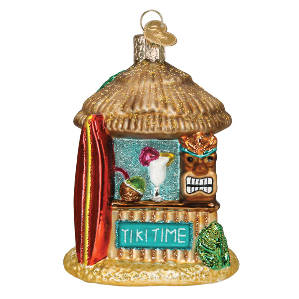 Tiki Hut Ornament