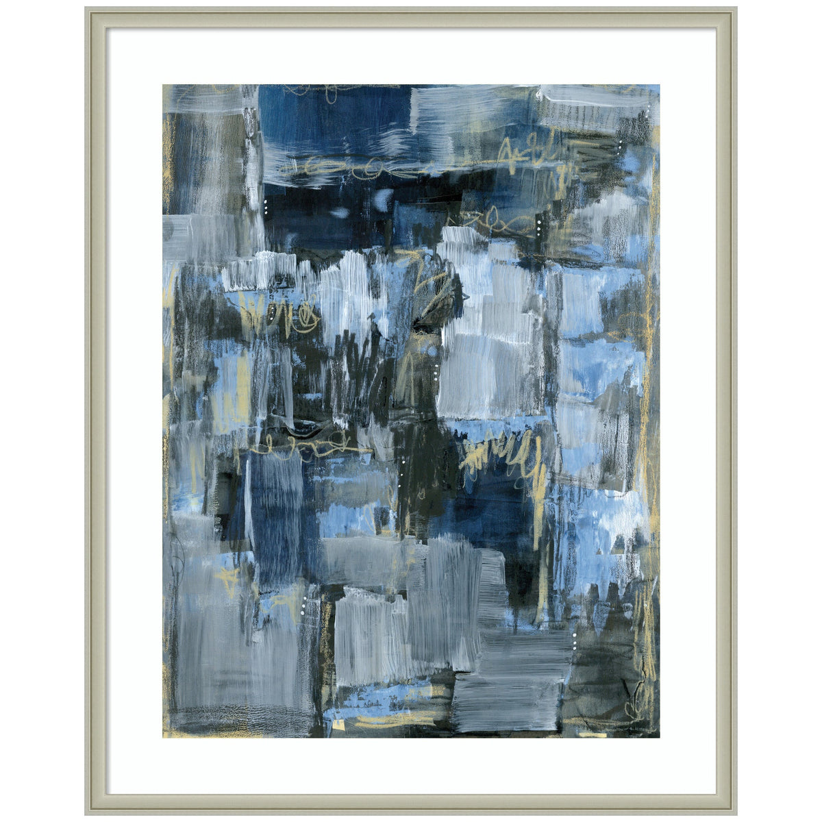 Framed Art Thunder Only Happens When its Raining by Leah Nadeau