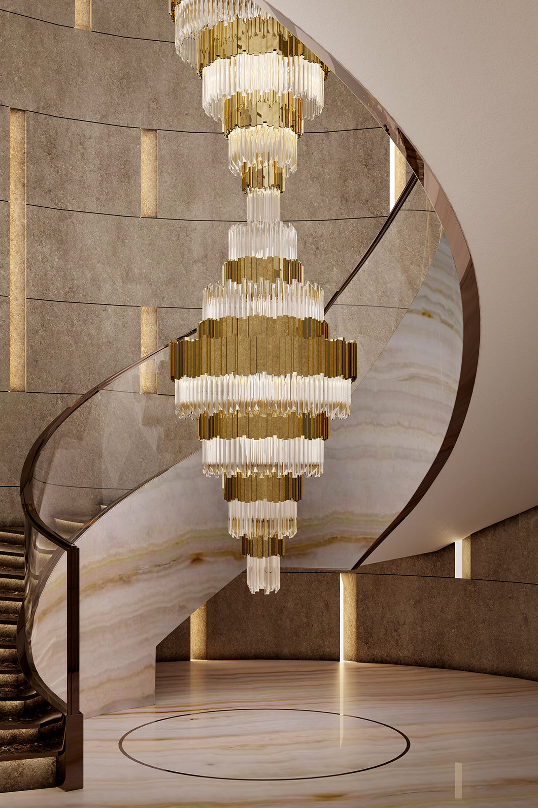 Empire XL Chandelier by Luxxu – view 2