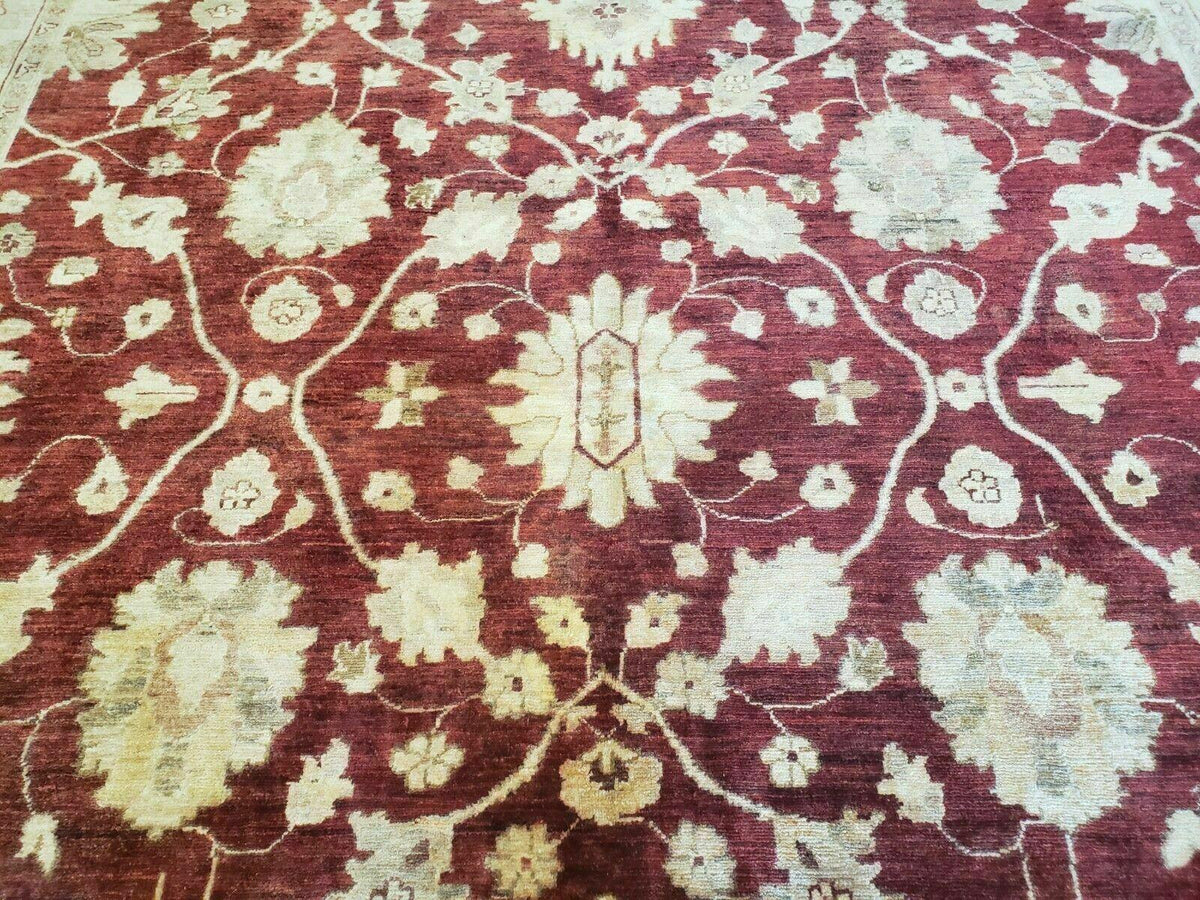 8' X 10' Handmade Peshawar Floral Oriental Wool Rug Hand Knotted Carpet Nice - Jewel Rugs, view 5