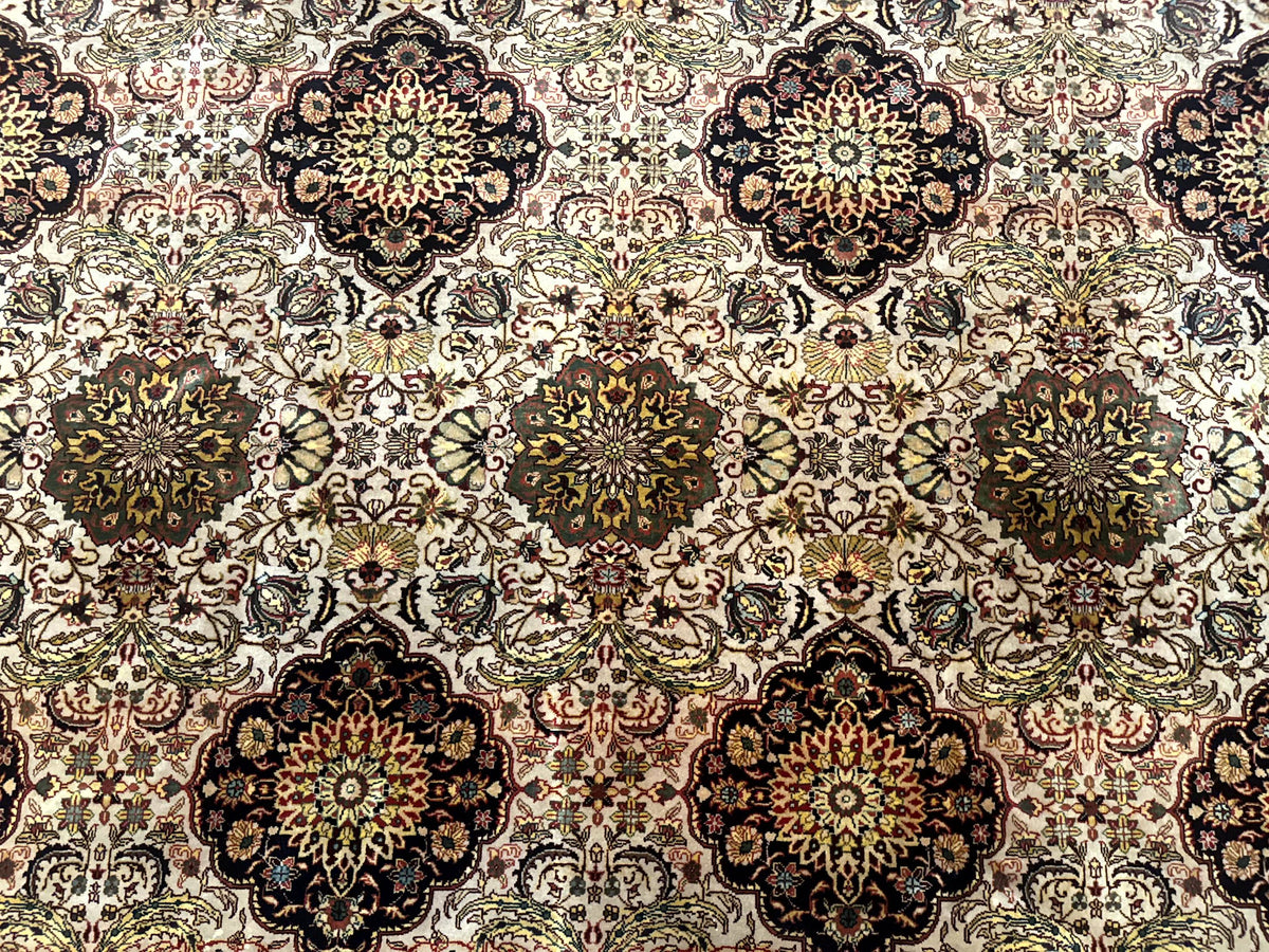 Indian Agra Rug 9x12, Fine Oriental Carpet - Jewel Rugs, view 4
