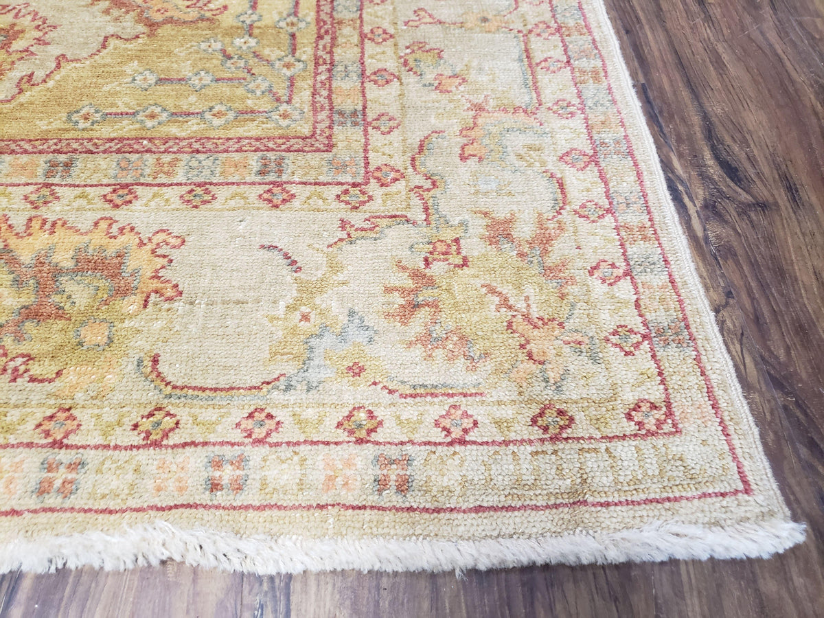 6x9 Turkish Oushak Rug, Wool Rug, Hand Knotted - Jewel Rugs, view 10