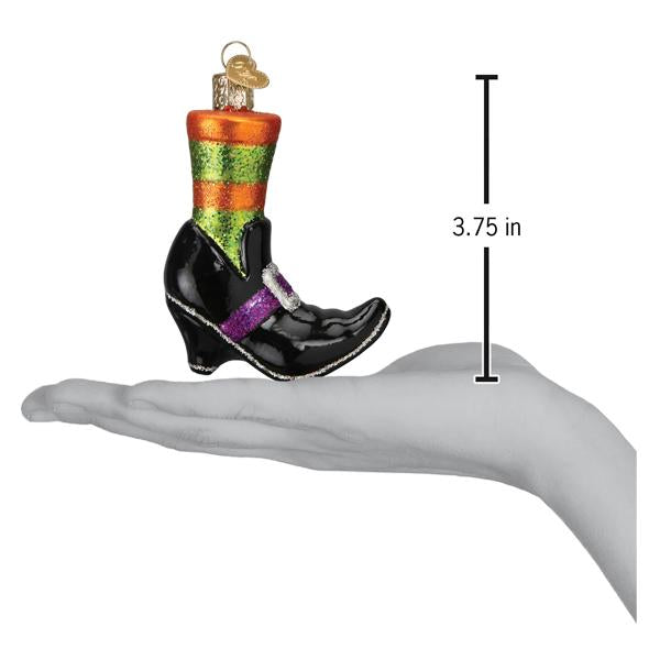 Witches Shoe Ornament