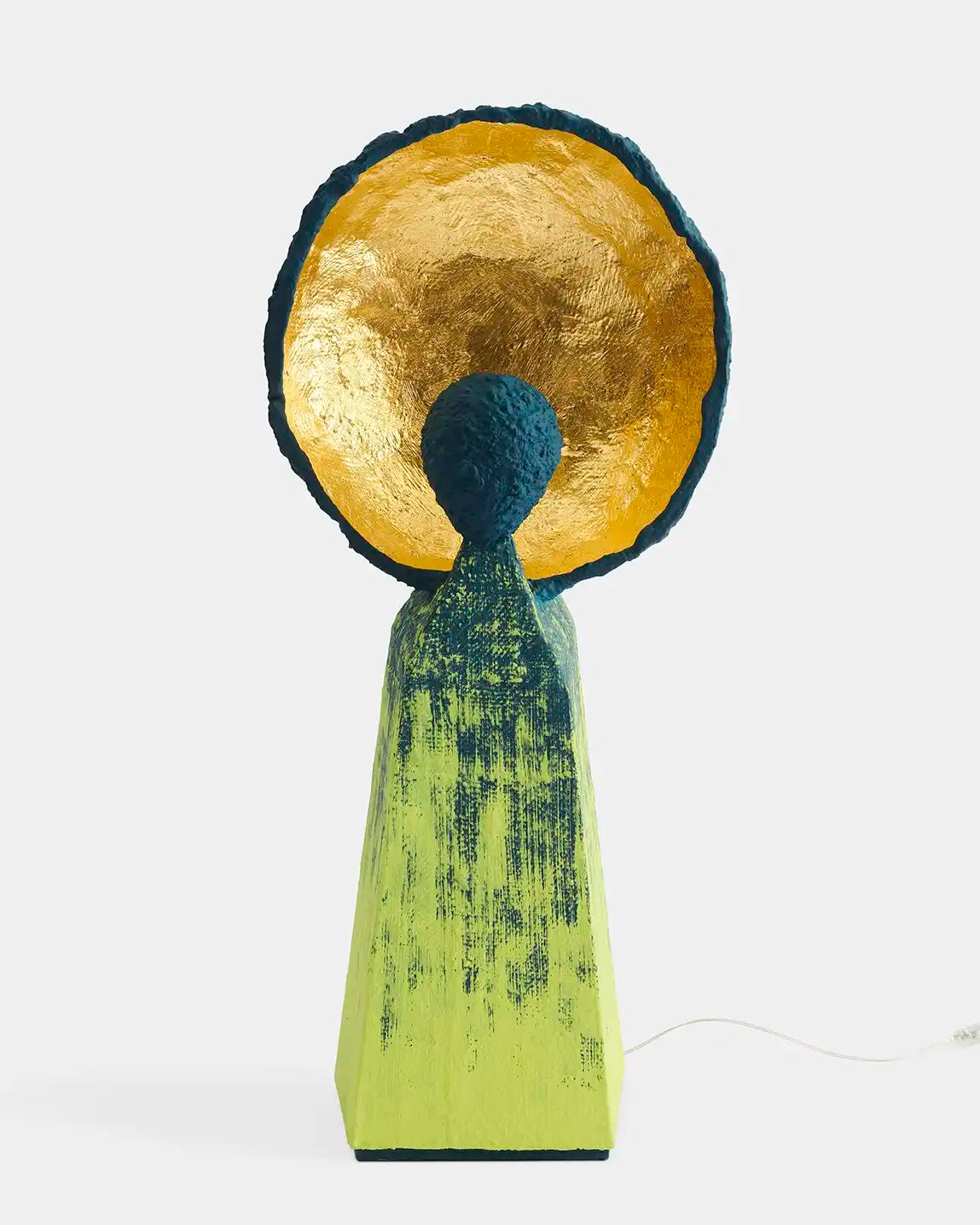 Artistic Green Floor Lamp - IC-15 by Studio Josha