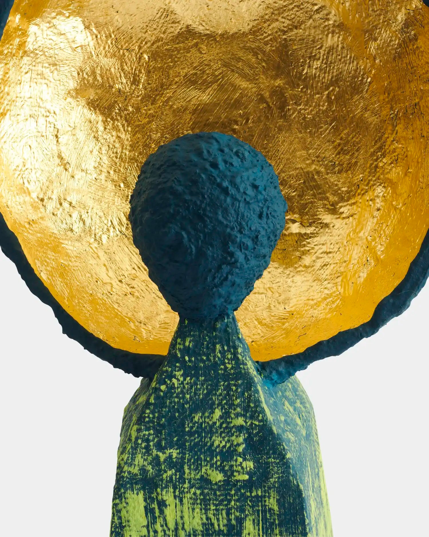 Artistic Green Floor Lamp - IC-15 by Studio Josha