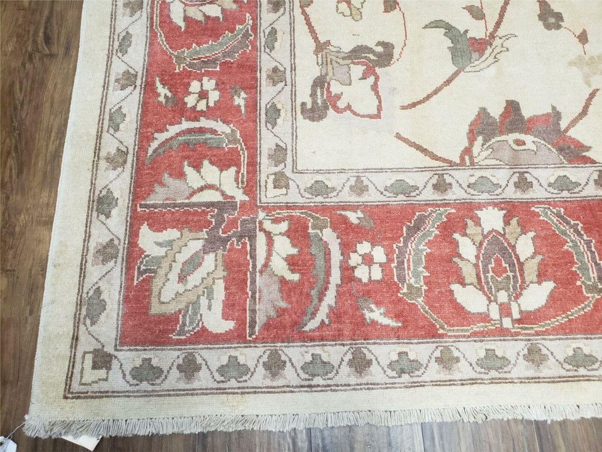9' X 12' One-Of-A-Kind William Pak Peshawar Hand-knotted Wool Rug Nice - Jewel Rugs, view 9