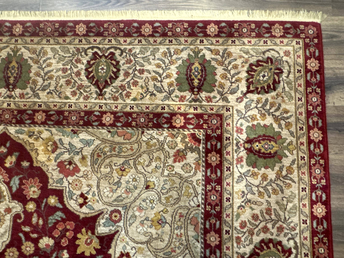 Karastan Rug 8.8 x 12, Antique Legends Royal Tabriz, Wool Pile, Vintage, Rare Design - Jewel Rugs, view 7