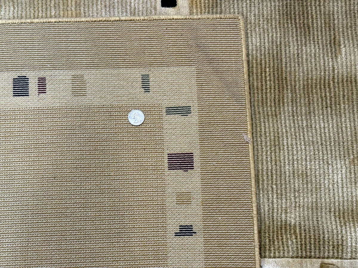 Large Wool Rug 10x13, Panel Design, Modern Contemporary Carpet - Jewel Rugs, view 11