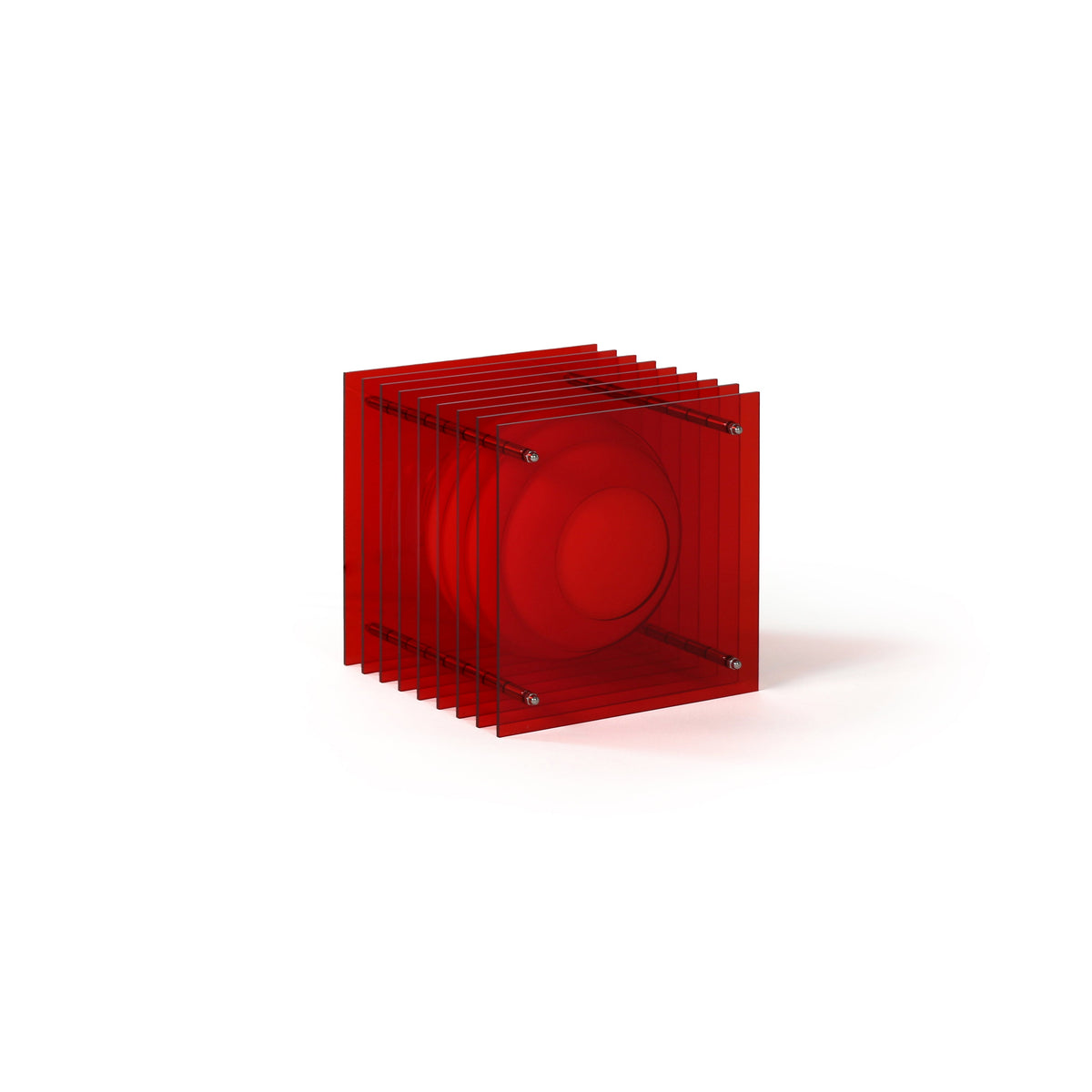 Lớp small square in red acrylic - BằNG, view 9