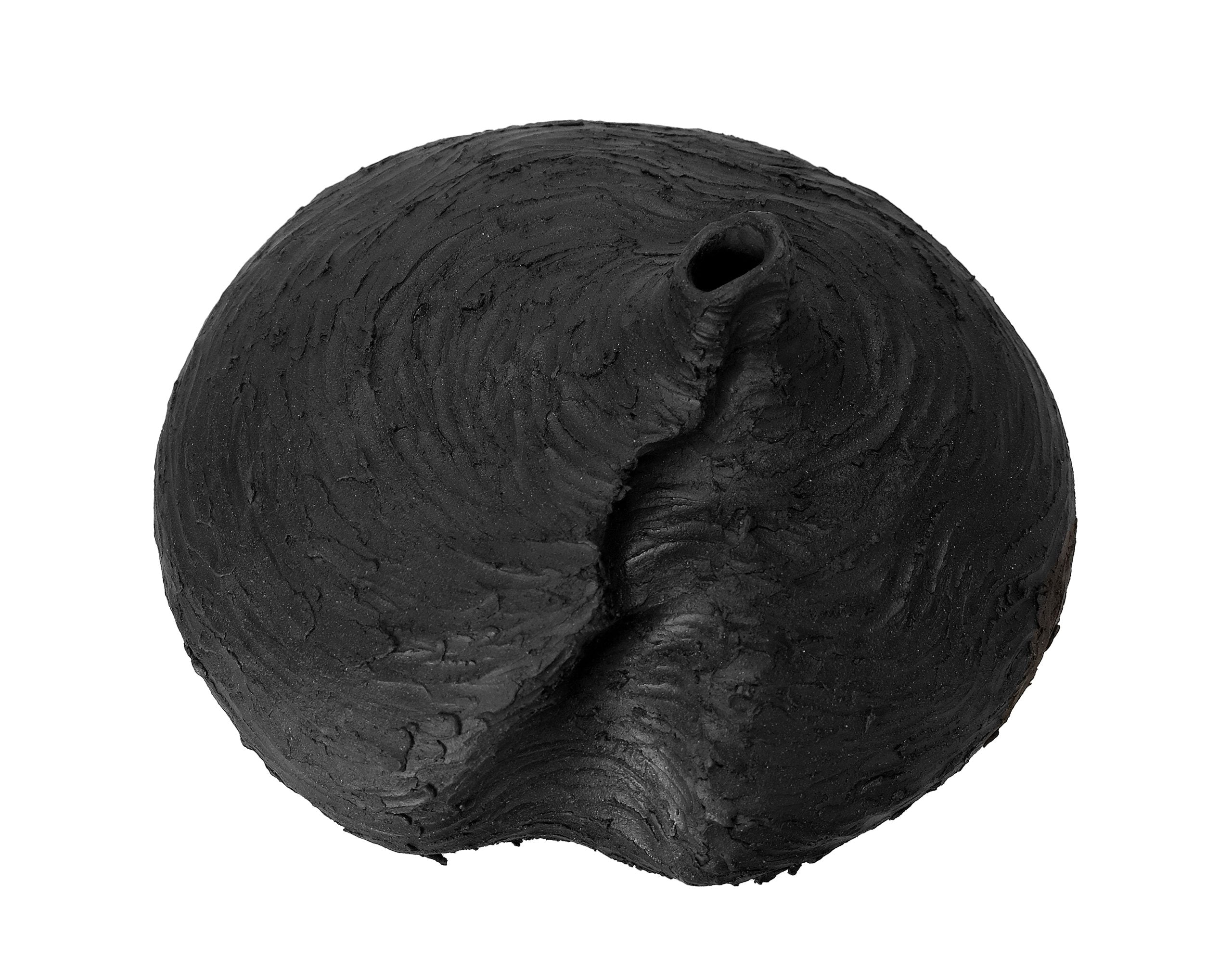 Textured Vessel in Black - No 111 image 2