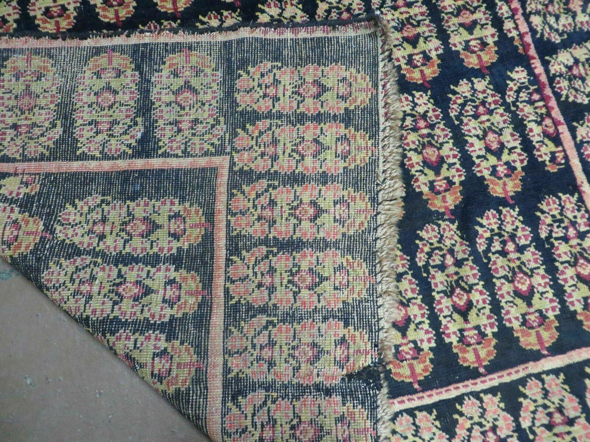 4' X 9' Antique Karabagh Caucasian Rug Handmade Wool Carpet Organic Dyes Nice - Jewel Rugs, view 11