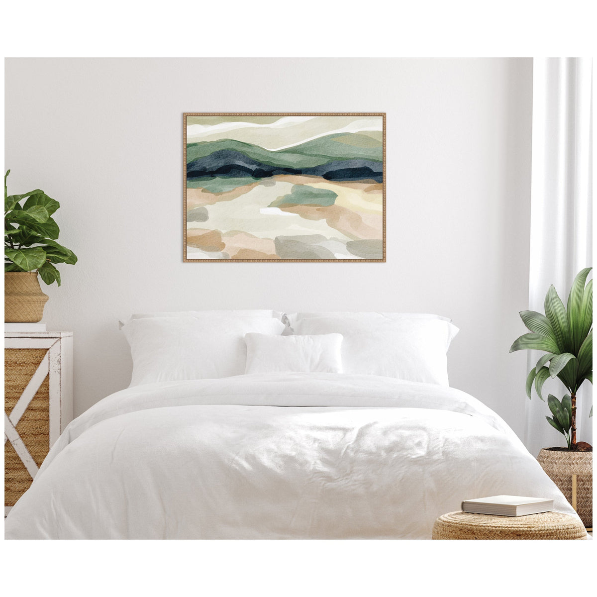 Beauty After Rain by Nikita Jariwala Framed Canvas Wall Art Print