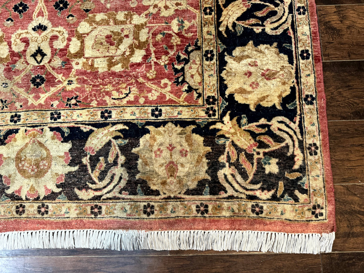 Indian Agra Rug 6x9, Allover Pattern, Traditional Wool Oriental Carpet - Jewel Rugs, view 10