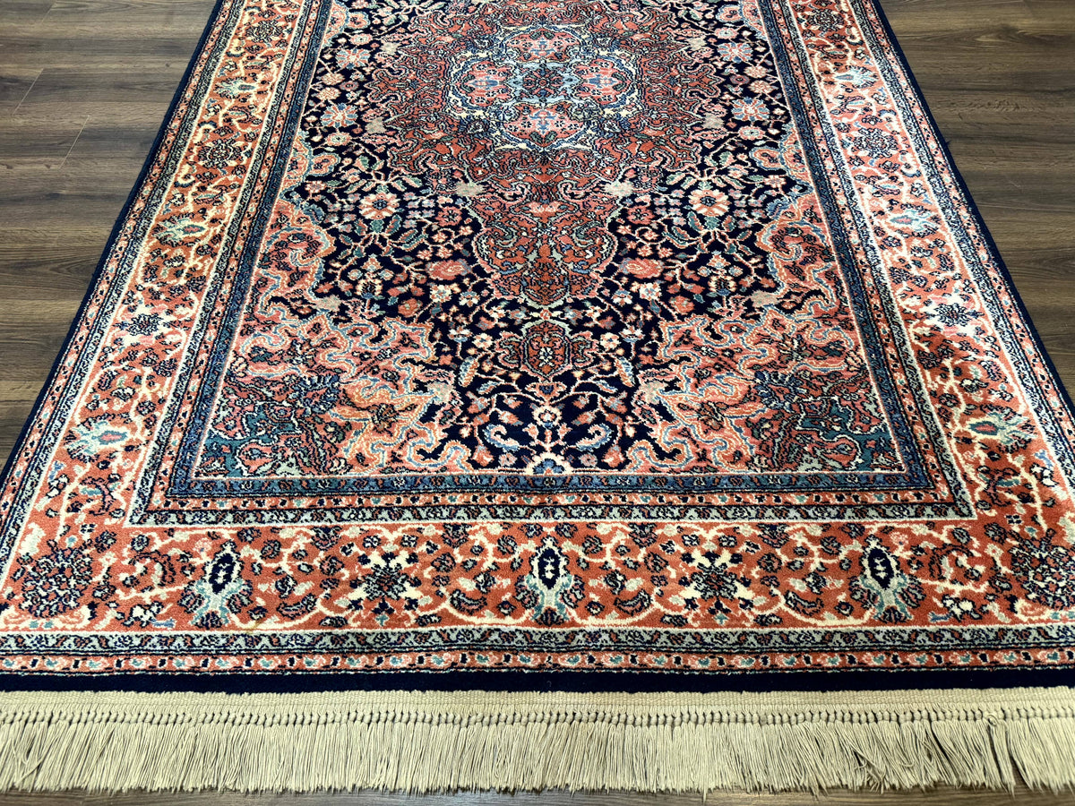 Karastan Rug 5.9 x 9, Kashan Medallion #741, Original Collection 700 Series, Discontinued, Wool Pile - Jewel Rugs, view 6