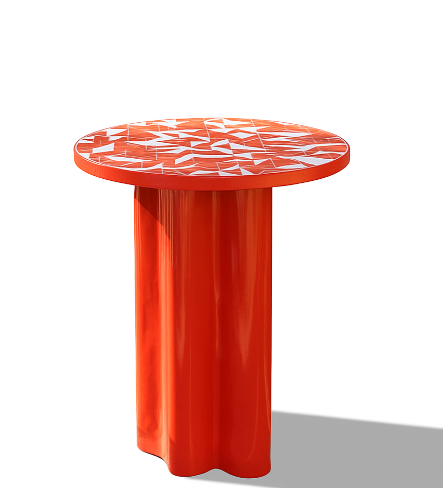 Aqua Table - Flamboyant Red image 2