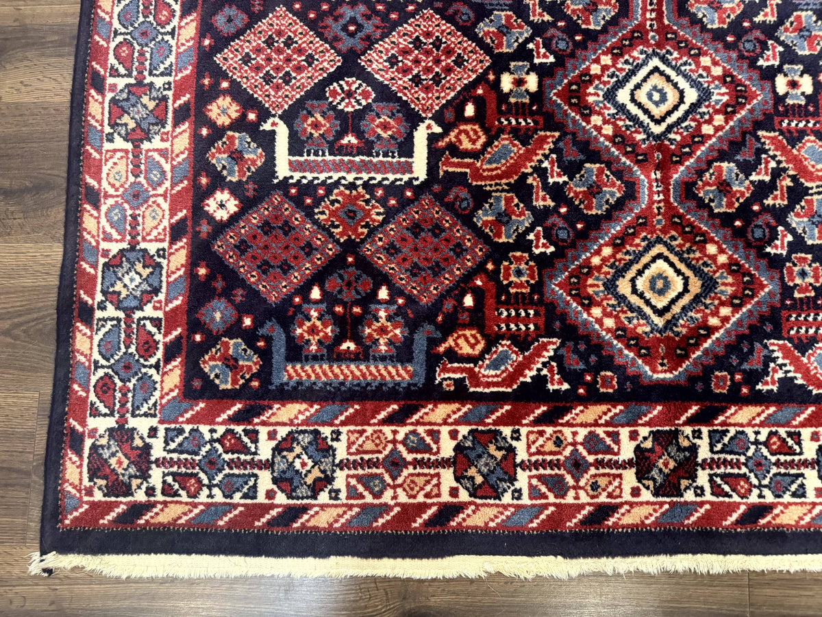 Karastan Rug 5x8, Yuruk Collection #530, Geometric Tribal Wool Pile Vintage Carpet - Jewel Rugs, view 9