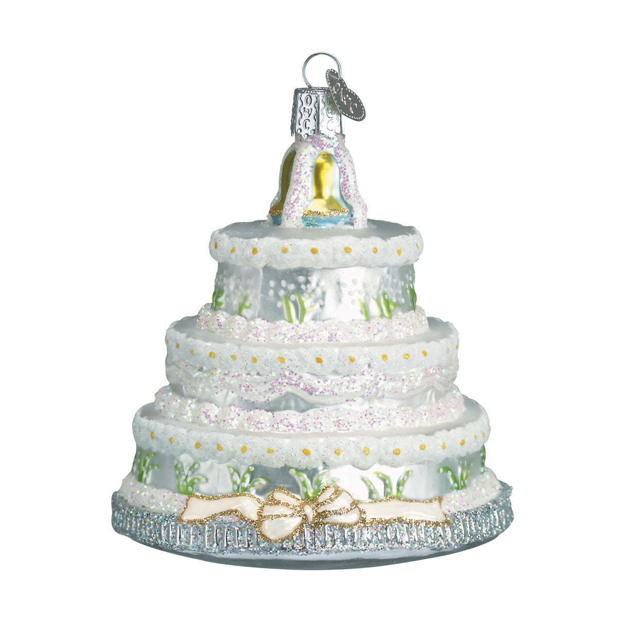 Wedding Cake Christmas Ornament