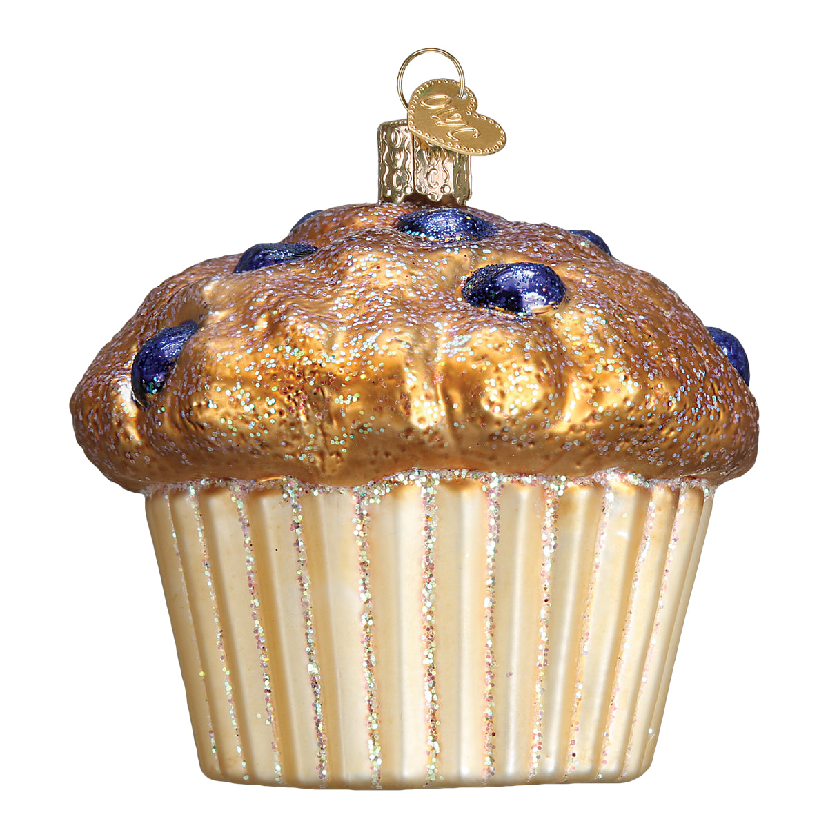 Blueberry Muffin Ornament