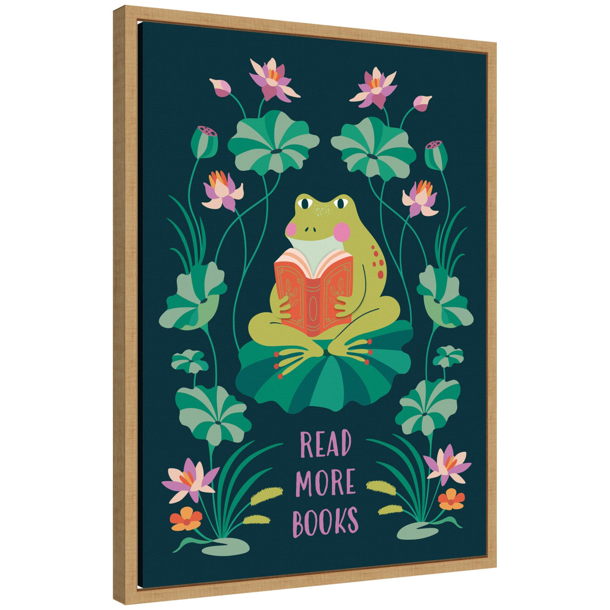 Read More Books by Rachel Lee 3 Birdies Studio Framed Canvas Wall Art Print