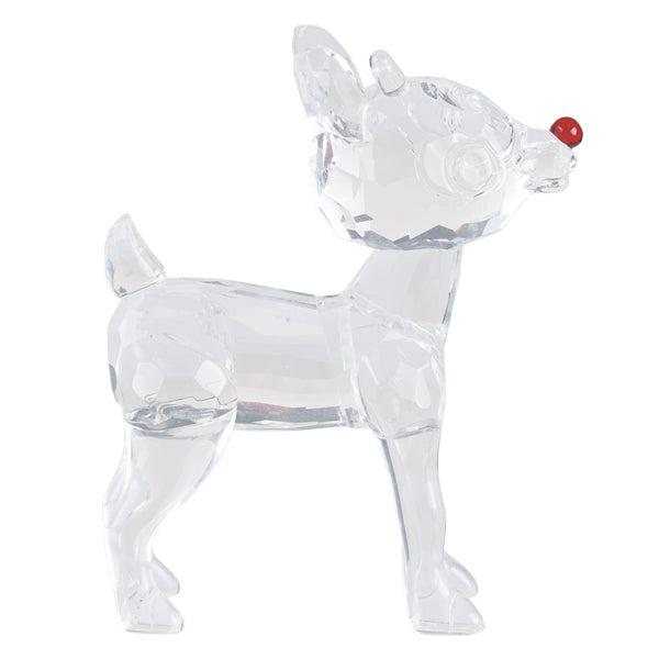Rudolph Crystal Figurine