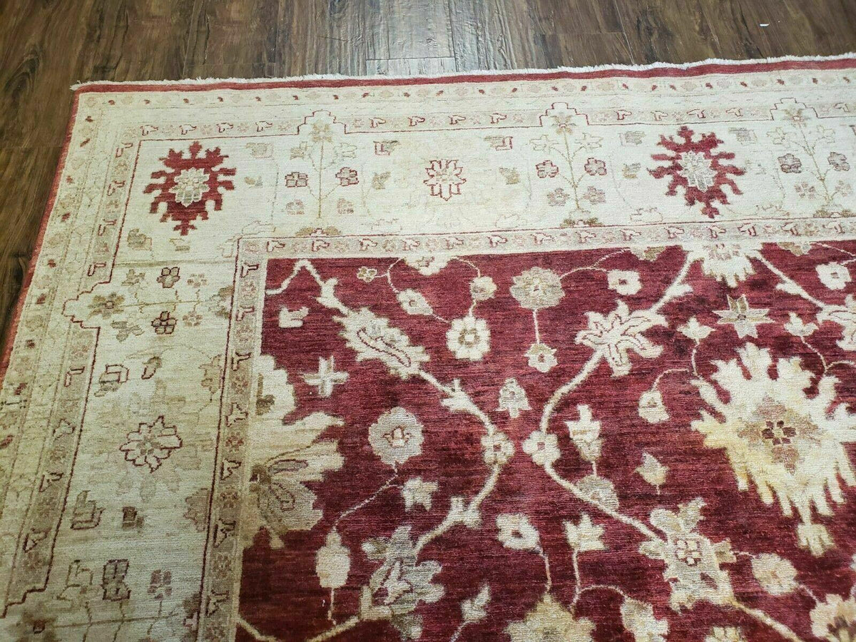 8' X 10' Handmade Peshawar Floral Oriental Wool Rug Hand Knotted Carpet Nice - Jewel Rugs, view 7