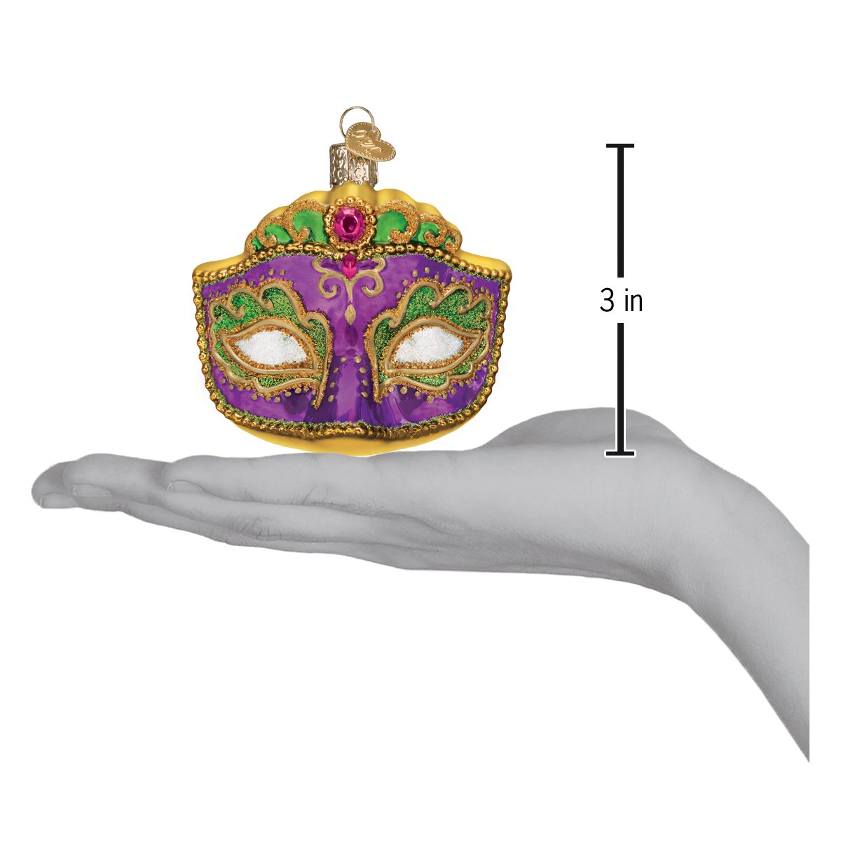 Mardi Gras Mask Ornament