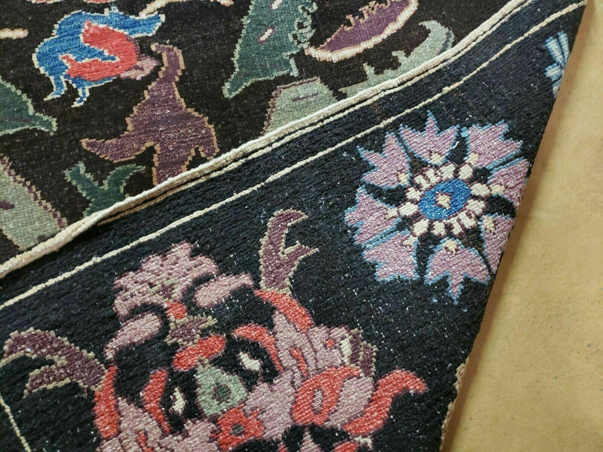 4' 5" X 16' 1" Antique Karabagh Caucasian Rug Handmade Wool Carpet Organic Dye - Jewel Rugs, view 10