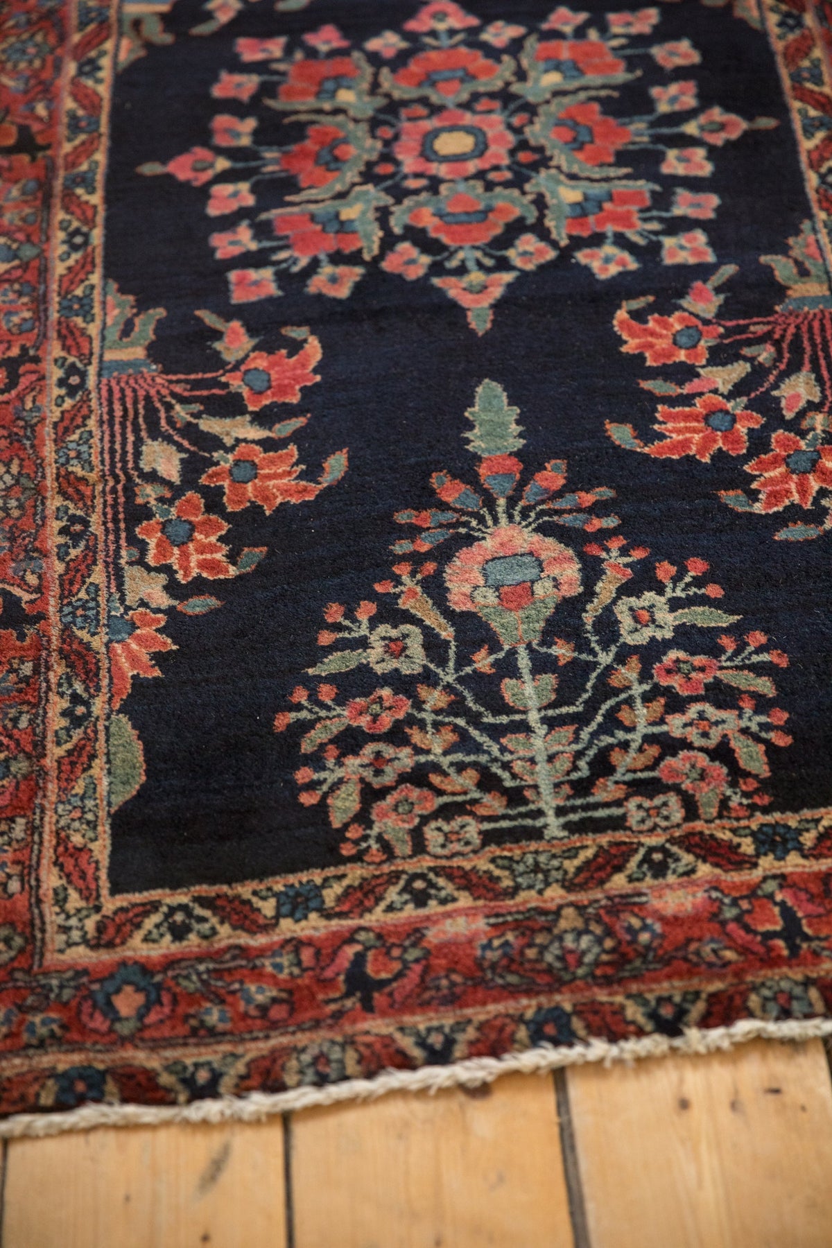 2.5x5 Vintage Fine Sarouk Rug Runner
