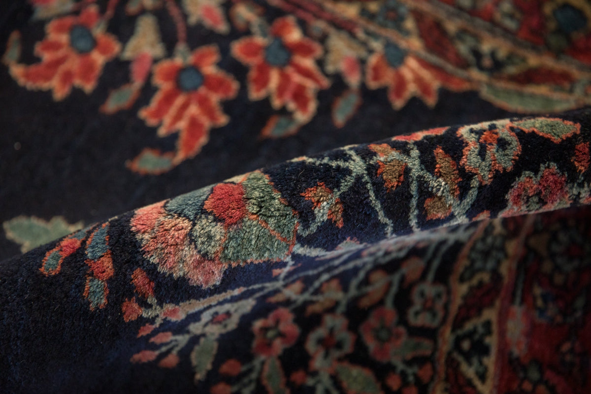 2.5x5 Vintage Fine Sarouk Rug Runner