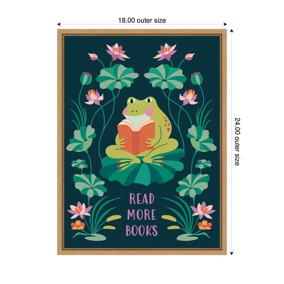 Read More Books by Rachel Lee 3 Birdies Studio Framed Canvas Wall Art Print