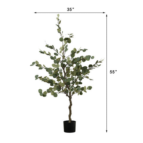 Approx. 4ft. High Faux Ficus Tree image 2