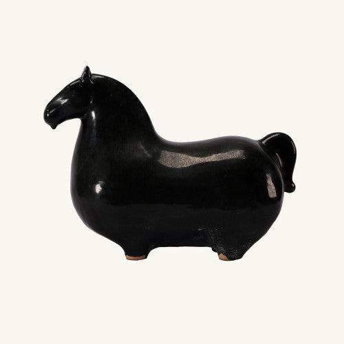 Trotter Horse Blue/Black 12x5.5x9H image 2
