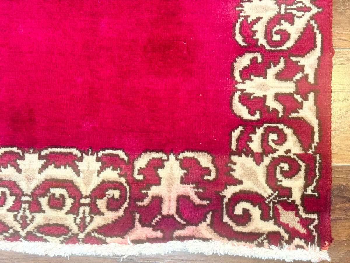 Red Persian Kerman Runner Rug 3x16 - Jewel Rugs, view 10