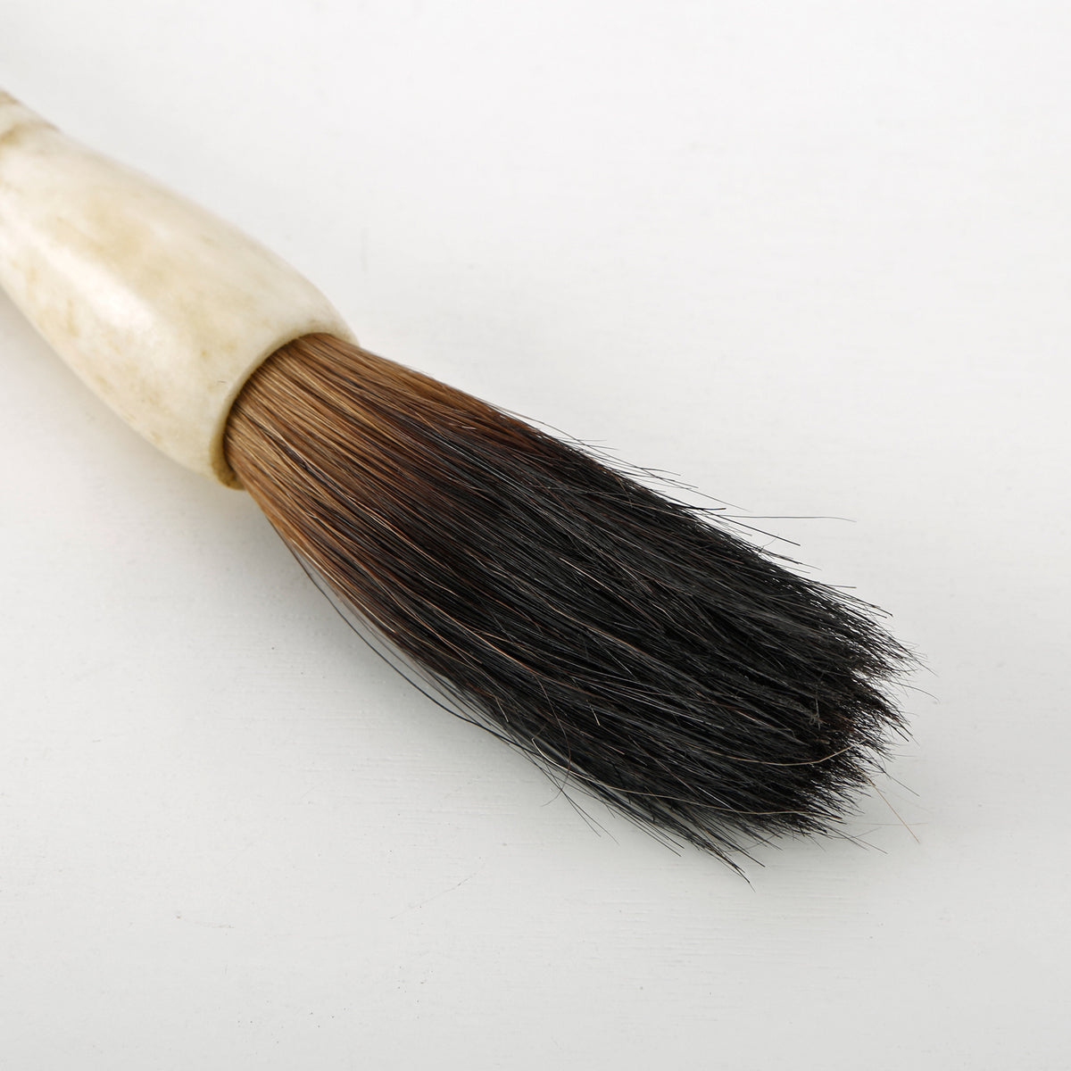 11" Calligraphy Brush Neutral Stone Beads