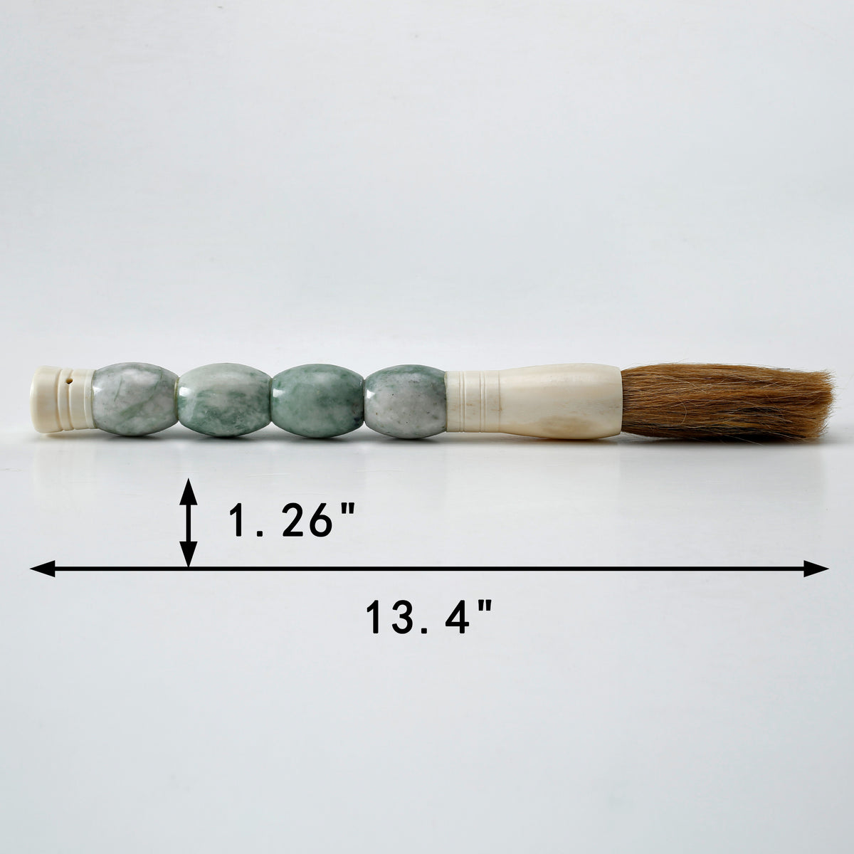 Approx.14" White Marble Calligraphy Brush