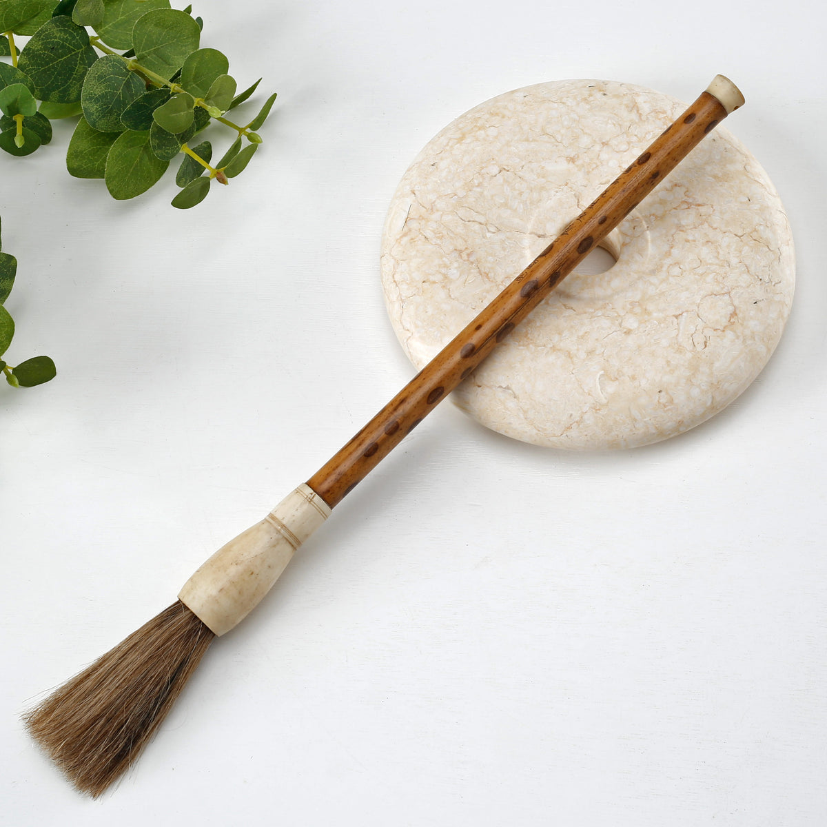 Approx.13" bamboo calligraphy brush