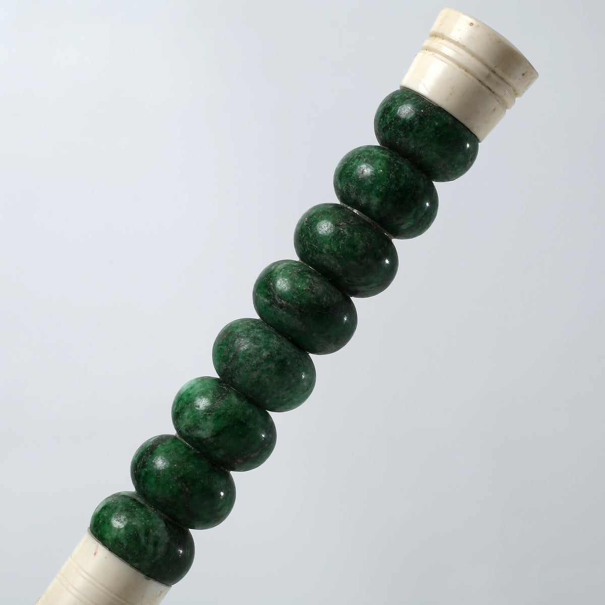Green Jade Abacus Calligraphy Brush - M